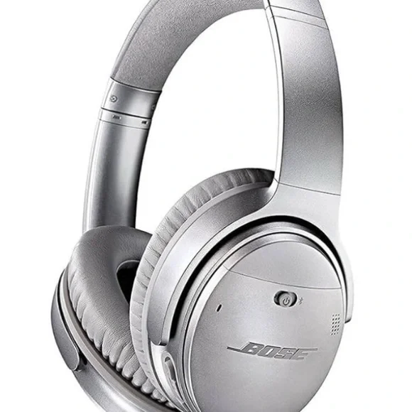 Bose Silver Over-Ear Wireless Headphones with Comfort and Style - Picture 3 of 6